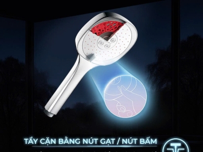  Công nghệ tẩy cặn thông minh của sen vòi Jomoo được cấp bằng sáng chế