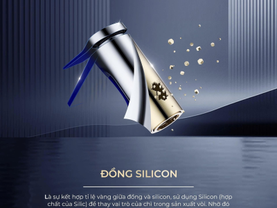 ĐỒNG SILICON – BÍ MẬT TẠO NÊN SEN VÒI JOMOO AN TOÀN VÀ CAO CẤP
