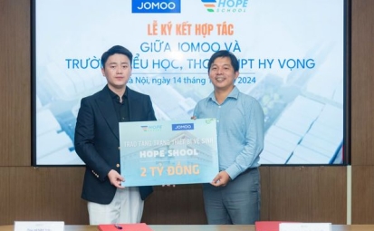 JOMOO hận hạnh tài trợ thiết bị vệ sinh cho 138 phòng trị giá 2 tỷ đồng tại Hope School-Ngôi trường của niềm hy vọng 