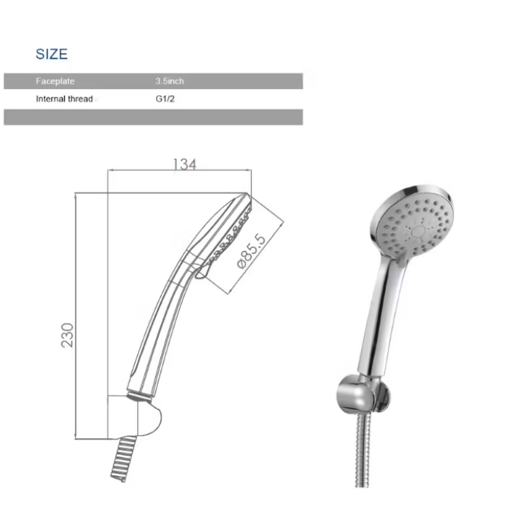 Tay Sen Tắm JOMOO S82023-2C01-I012