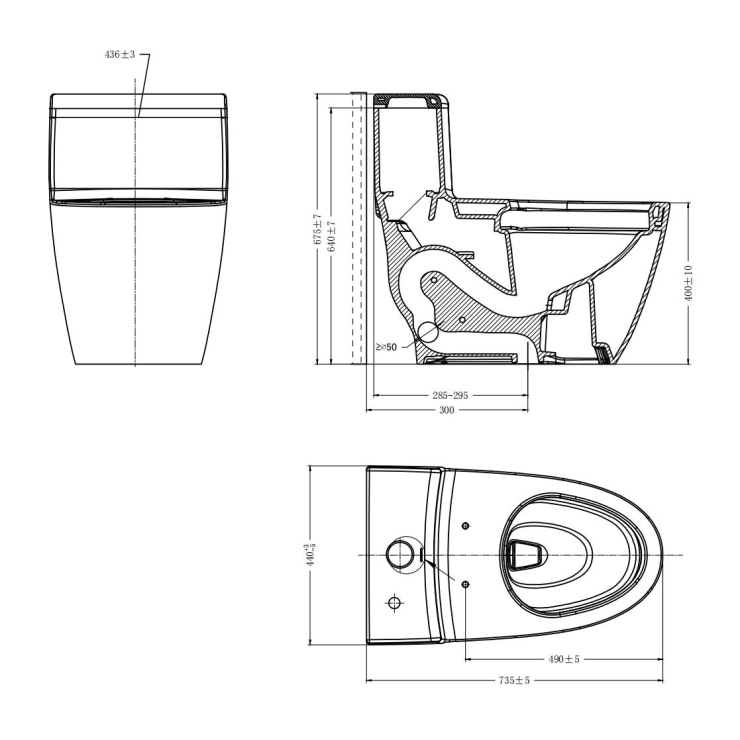 Bàn Cầu Liền Khối JOMOO 11246-2/31KA-1