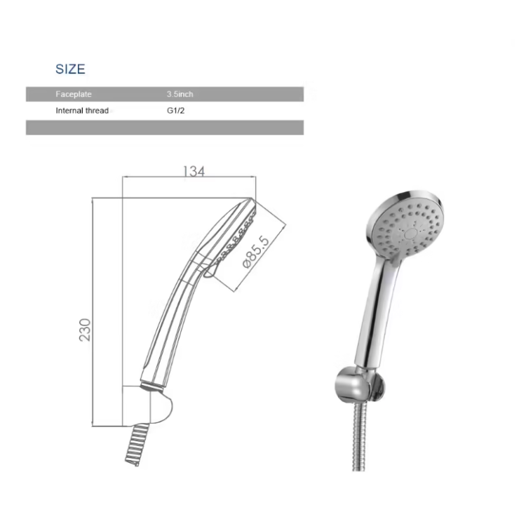 Tay Sen Tắm JOMOO S82023-2C01-1