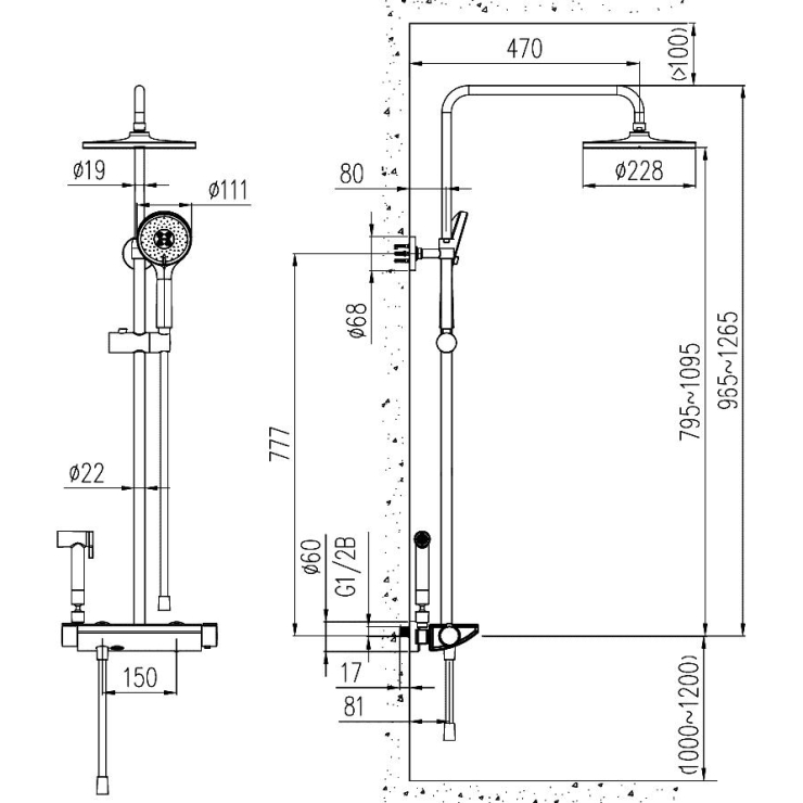 Sen Cây Bàn Nhiệt Độ JOMOO 26163-644/1B-I011