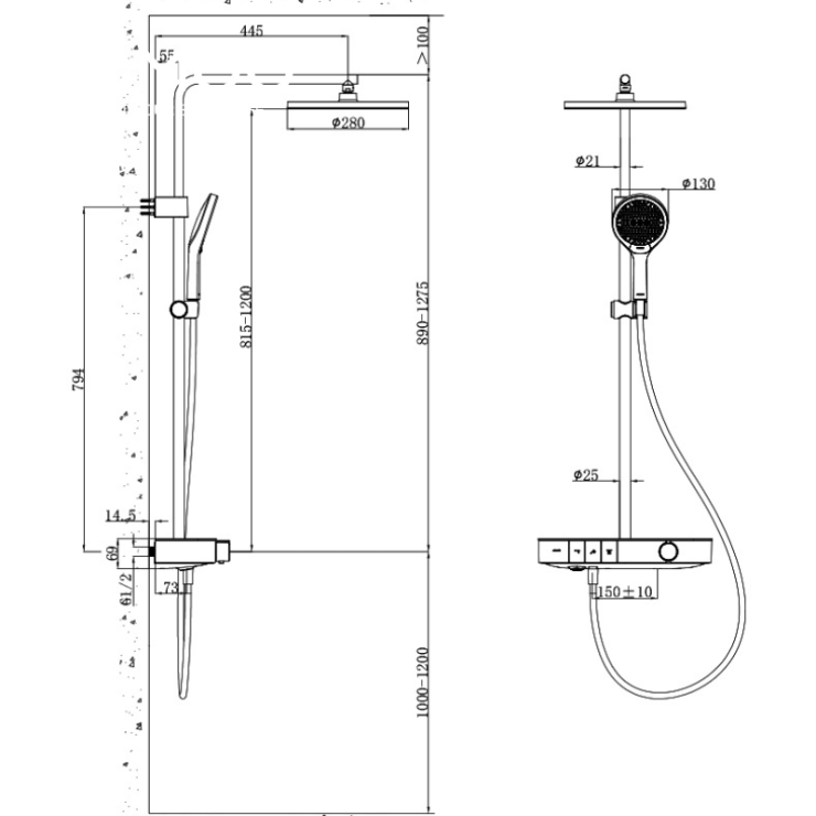 Sen Cây Bàn Nhiệt Độ JOMOO 26178-624/1B-1