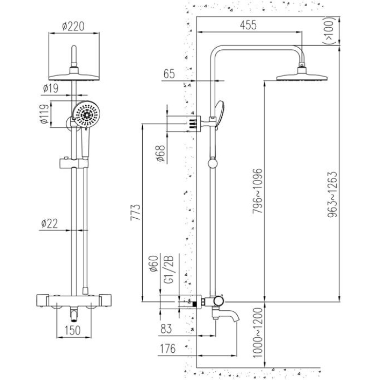 Sen Cây Nhiệt Độ Jomoo 26140-533/1B-I011