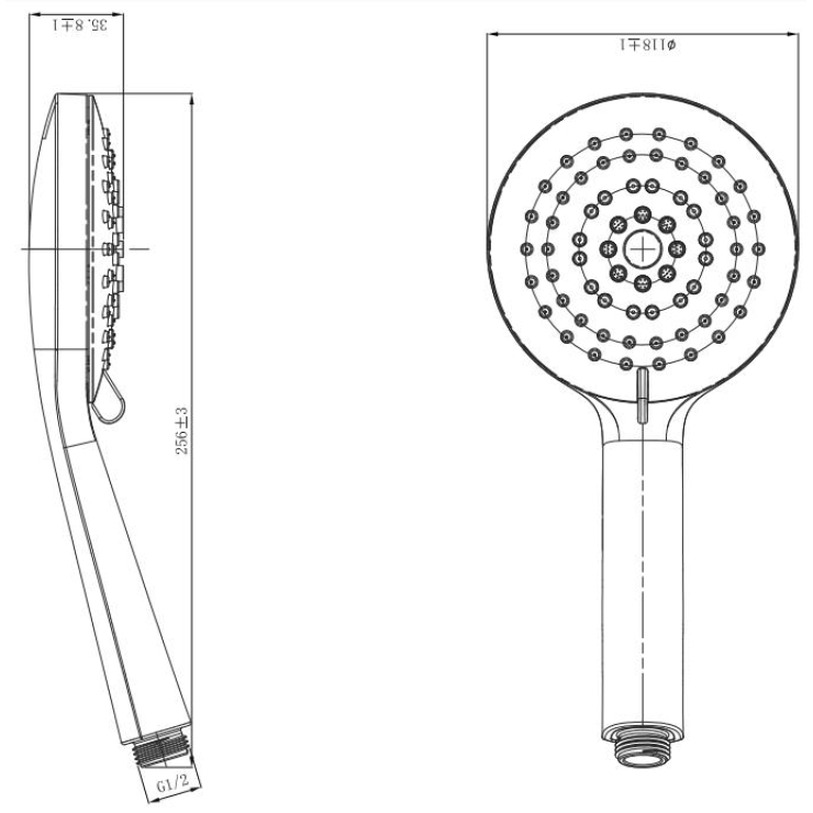 Tay Sen Tắm JOMOO S171015-2B02-1