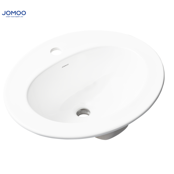 Chậu Lavabo Dương Vành JOMOO 12497-1/11Z-I011