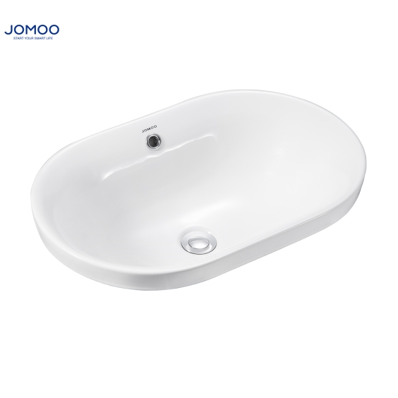 Chậu Lavabo Dương Vành JOMOO 12138-1/01Z-I011