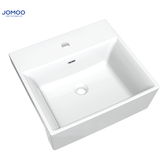 Chậu Lavabo Bán Âm Bàn JOMOO P12664-1/11Z-1