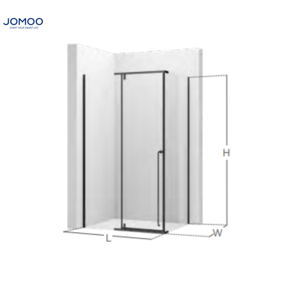 Vách tắm kính cửa mở M6A1810